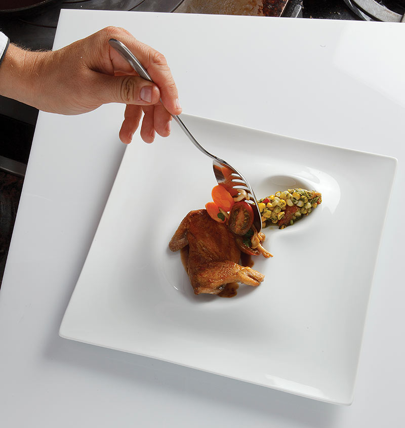 Saucier Petite Plating Spoon 