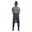 Zephyr Bib Apron Black Denim Mercer Metro Edge