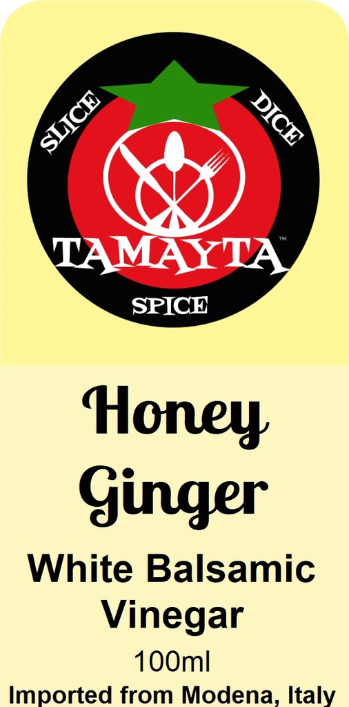 Honey Ginger White Balsamic Vinaigrette 100 ml