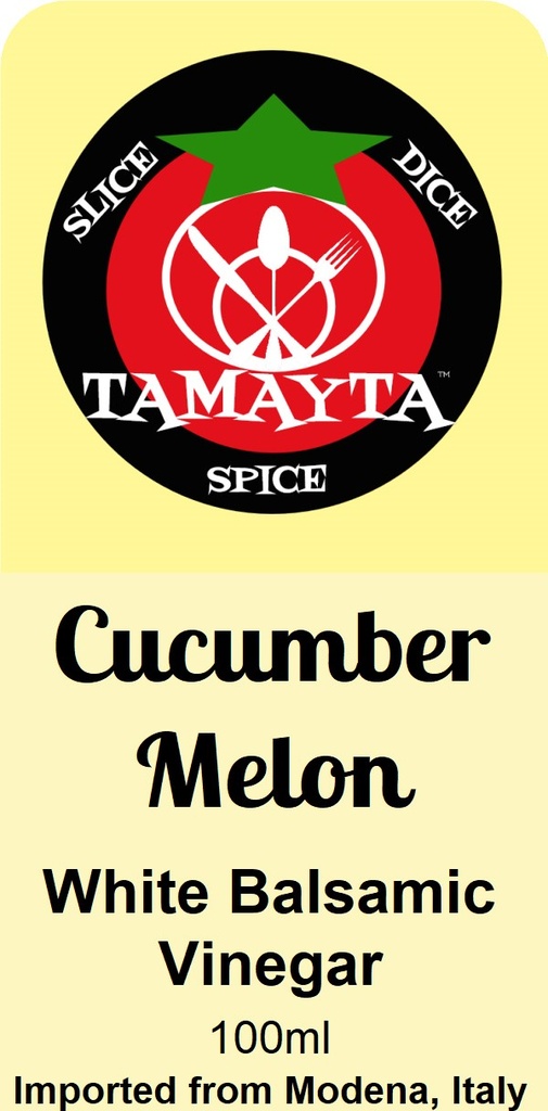 Cucumber Melon White Balsamic Vinegar 100ml