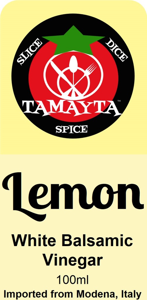 Lemon White Balsamic Vinegar 100ml