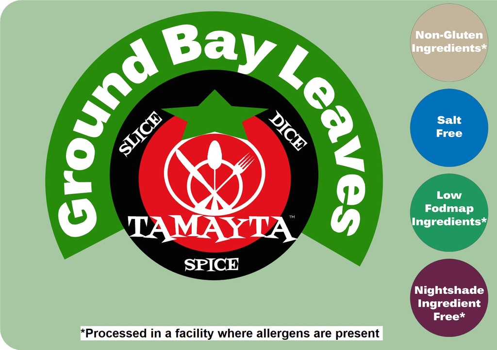 Bay Leaf Ground 1/2 Cup Jar