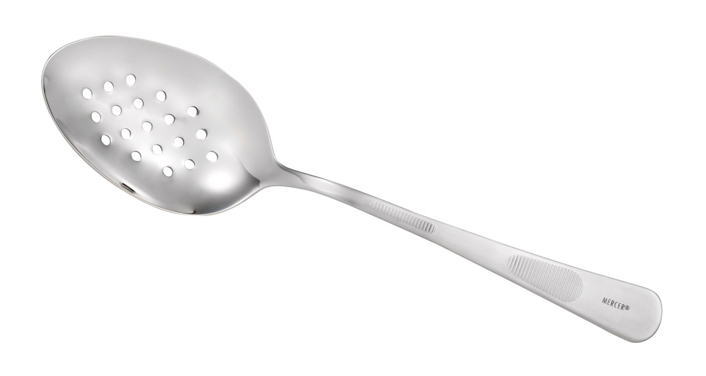 Plating Spoon Perforated Bowl 9"