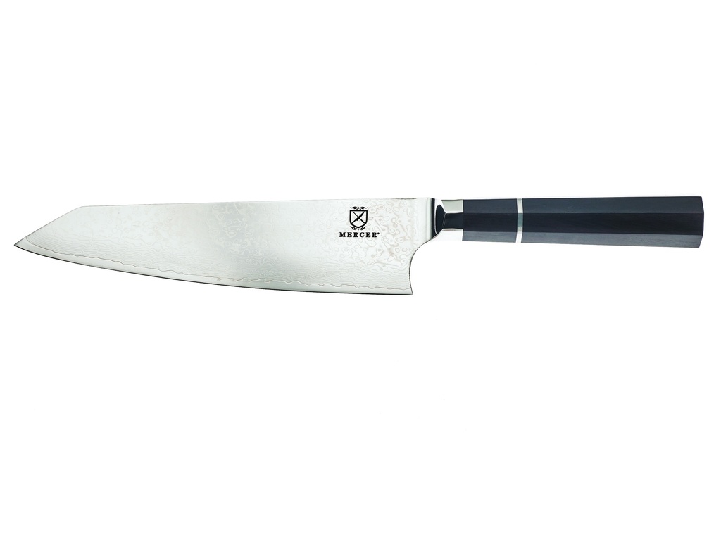 Chef Knife 8" Damascus Ebony Octo Handle