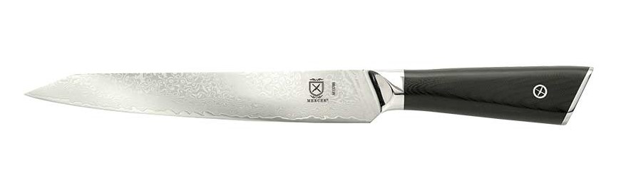 Damascus 8" Slicer G10 Handle