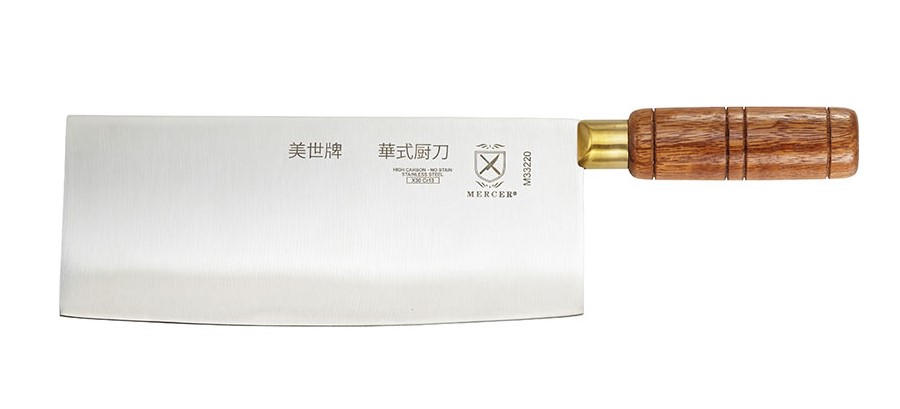 Chinese Chef Knife 8" Japanese Steel Wood Handle