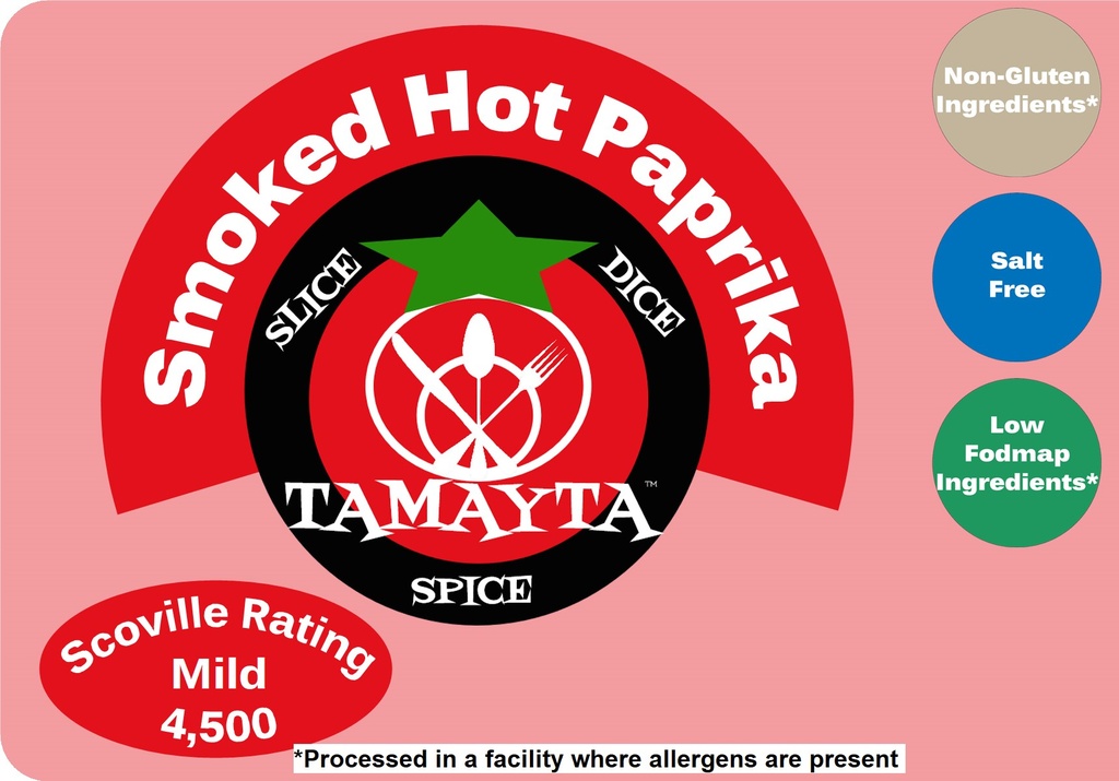 Paprika, Smoked Hot 1/2 Cup Jar