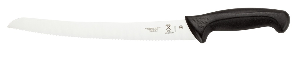 Bread Knife 10" Curved Wavy Edge  Mercer Millennia