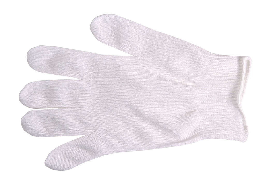 Cut Glove Large White Mercerguard