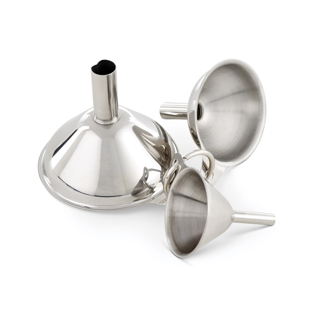 Condiment Funnel Set 3 Piece