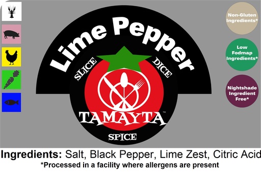 [01674] Lime Pepper 1/2 Cup Jar