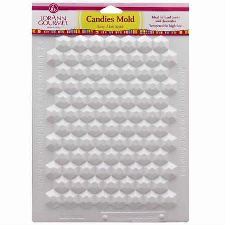 [01932] Hexagon Shape Hard Candy Mold