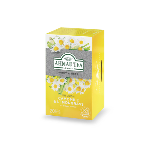 [02164] Camomile & Lemongrass Tea 20 Bags Ahmad Tea