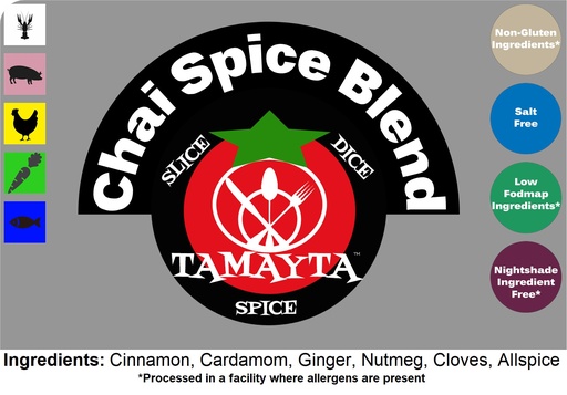 [02644] Chai Spice Blend 1/2 Cup Jar