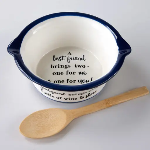 [02975] Appetizer Bowl & Spoon Set