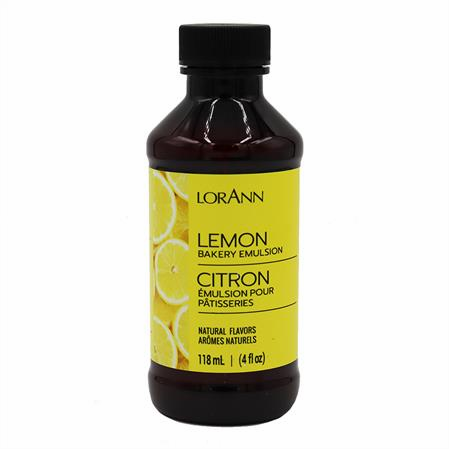 [04647] Lemon Bakers Emulsion 4 Fl Oz