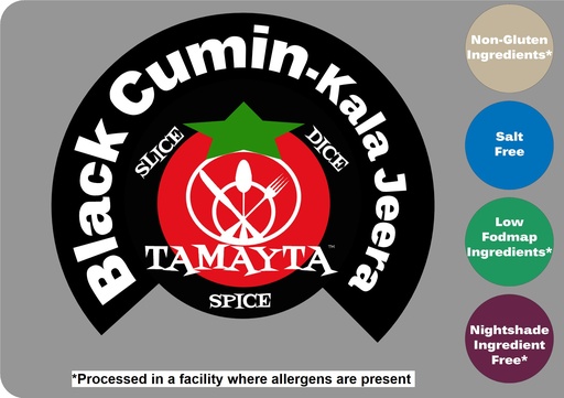 [04753] Black Cumin (Kala Jeera) 1/2 Cup Jar