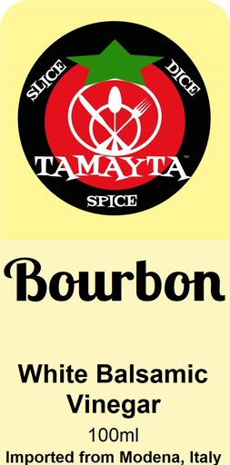 [04764] Bourbon White Balsamic 100ml