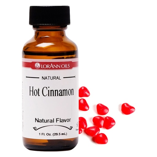 [04804] Hot Cinnamon Oil 1 Fl Oz Natural Flavor