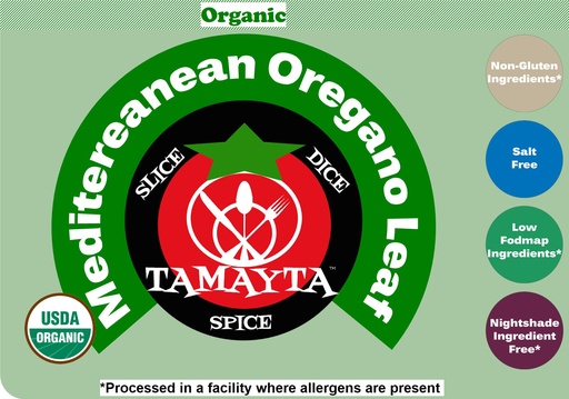 [04017] Oregano Mediterranean Leaf-Organic
