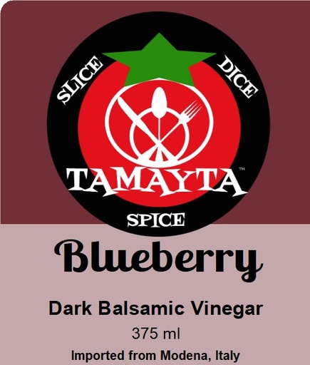 [05157] Blueberry Dark Balsamic Vinegar 375ml