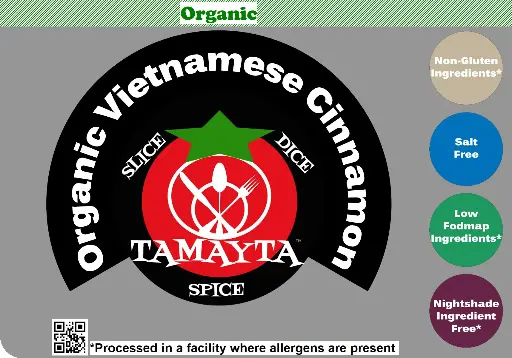 [05215] Cinnamon, Vietnamese Ground Organic 1/2 Cup Jar