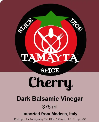 [05218] Cherry Dark Balsamic Vinegar 375ml