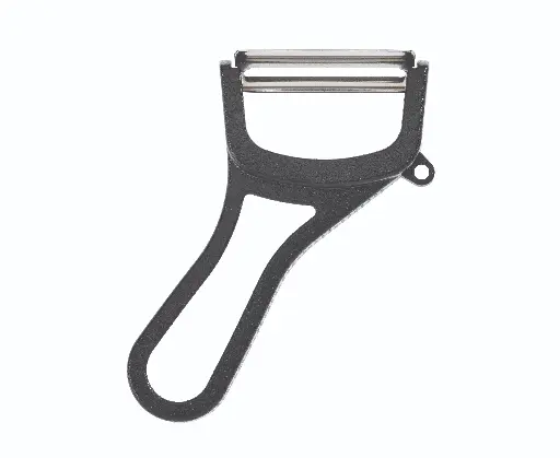 Angled Y Peeler, Black