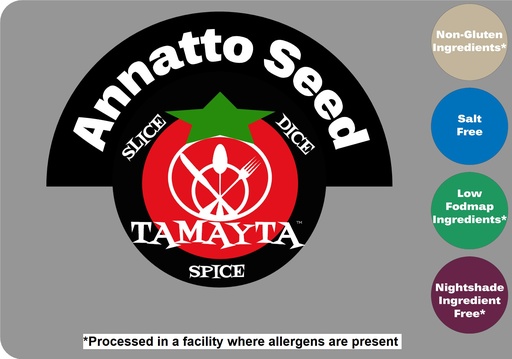 [00881] Annatto Seed 1/2 Cup Jar