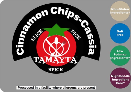[01162] Cinnamon Chips 1/2 Cup Jar
