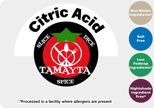 [01366] Citric Acid 1/2 Cup Jar