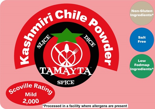[02116] Kashmiri Chile Pepper Powder 1/2 Cup Jar