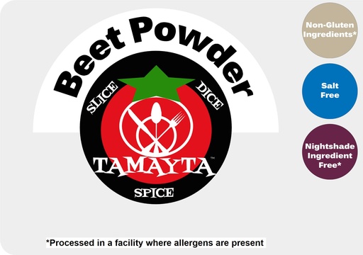 [01034] Beet Powder 1/2 Cup Jar