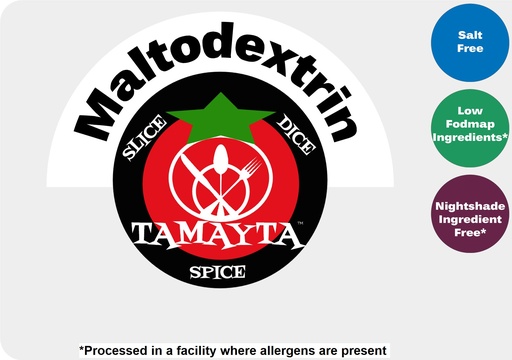 [01042] Maltodextrin Half Cup Jar
