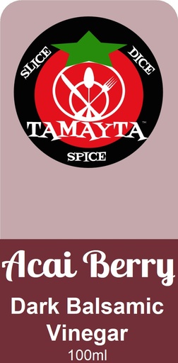[04711] Acai Berry Dark Balsamic Vinegar 100ml