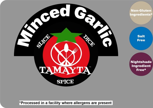 [01331] Garlic, Minced 1/2 Cup Jar