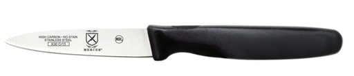 [00554] Paring Knife Slim Millennia 3" Black Packaged