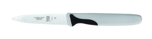 [00678] Paring Knife Serrated Slim 3" Gray