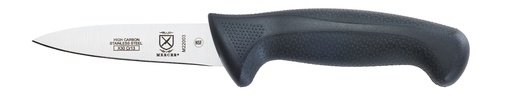 [01081] Paring Knife 3.5" Large Handle Millennia Black