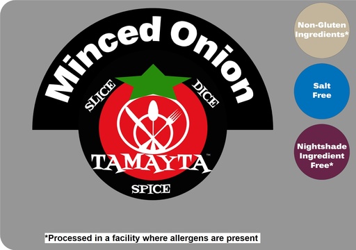 [01341] Onion, Minced 1/2 Cup Jar