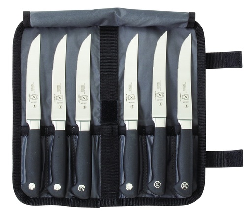 [01175] Steak Knives 7-Piece Set Serrated Genesis