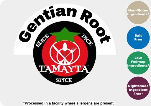 [00104] Gentian Root Half Cup Jar