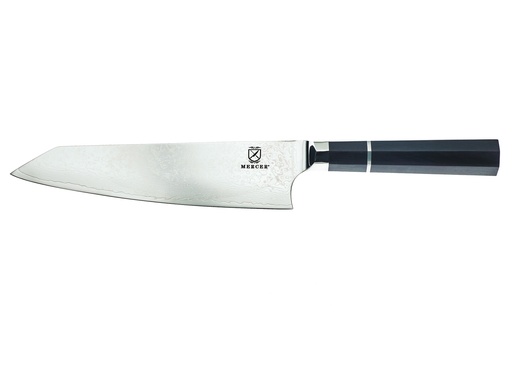 [02515] Chef Knife 8" Damascus Ebony Octo Handle