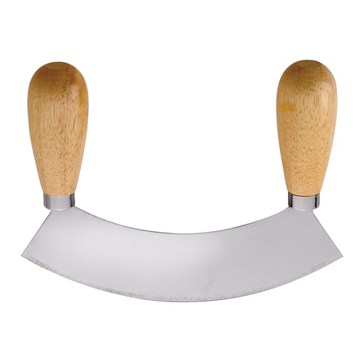 [00079] Mezzaluna Stainless Steel Chopper 9.5"