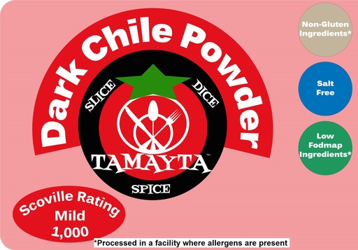 [00783] Dark Chile Pepper Powder 1/2 Cup Jar