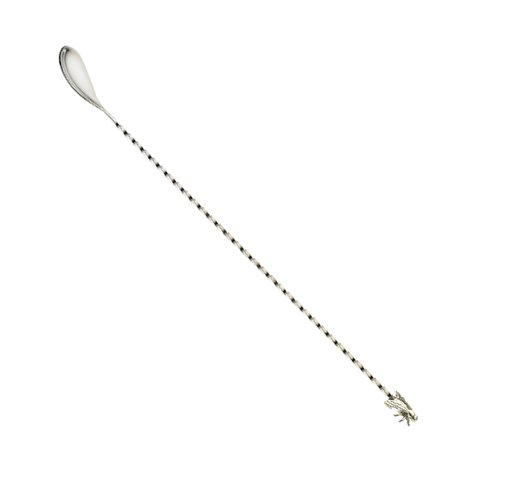 [04611] Cocktail Mixing Spoon Novelty Fly Stainless Steel