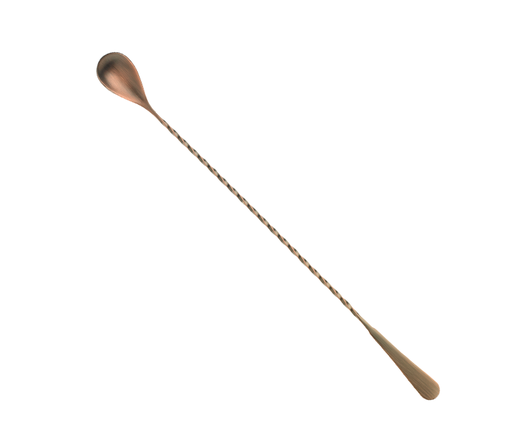 [04614] Japanese Bar Spoon 13-3/16" Antique Copper