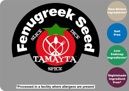 [01436] Fenugreek Seed 1/2 Cup Jar