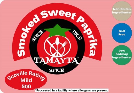 [01455] Paprika, Smoked Sweet 1/2 Cup Jar