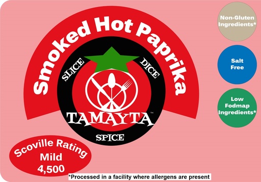 [01011] Paprika, Smoked Hot 1/2 Cup Jar